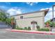 Charming home featuring desert landscaping, a red-tiled roof, and an inviting front entrance at 10450 Gold Shadow Ave, Las Vegas, NV 89129