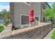 Charming patio area with seating, perfect for relaxation and outdoor enjoyment at 10450 Gold Shadow Ave, Las Vegas, NV 89129