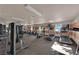 Well-equipped gym with treadmills, elliptical machines, and weightlifting equipment for fitness enthusiasts at 10450 Gold Shadow Ave, Las Vegas, NV 89129