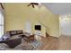Spacious living room with high ceilings, providing an airy and open feel at 10450 Gold Shadow Ave, Las Vegas, NV 89129