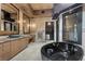 Bathroom showcases a stone bathtub, dual vanities, and a large walk-in shower at 11 Golden Sunray Ln, Las Vegas, NV 89135