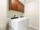 Laundry room with side-by-side washing machine and dryer at 11402 Newton Commons Dr # 102, Las Vegas, NV 89135