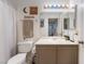 Charming bathroom featuring a shower-tub, neutral color scheme, and decorative accents at 1575 W Warm Springs Rd # 2822, Henderson, NV 89014