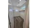 Carpeted walk-in closet providing ample storage with installed shelving at 289 Aravalli Crest St, Henderson, NV 89015
