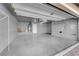 Spacious garage featuring ample storage shelving, overhead lighting, and painted walls at 3064 Bicentennial Pkwy, Henderson, NV 89044