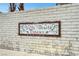 Villa Bonita Estates sign on a brick wall at 3360 Paso Andres St, Las Vegas, NV 89146