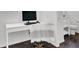 Home office setup next to the bathroom featuring a large desk at 382 Gracious Way, Henderson, NV 89011