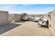 Rooftop deck featuring patio furniture, string lights, and decorative chairs at 382 Gracious Way, Henderson, NV 89011