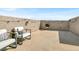 Rooftop deck featuring patio chairs, string lights, and privacy walls at 382 Gracious Way, Henderson, NV 89011
