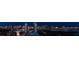 A panoramic view of the Las Vegas Strip and surrounding buildings, brightly lit up at night at 4381 Flamingo Rd # 2612, Las Vegas, NV 89103
