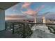 Stunning city views from the spacious balcony at sunset at 4381 Flamingo Rd # 2612, Las Vegas, NV 89103