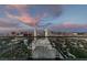 Enjoy breathtaking city views from the balcony, with vibrant skies and iconic landmarks at 4381 Flamingo Rd # 2612, Las Vegas, NV 89103