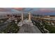 Beautiful cityscape views, including The Palms, with parking in foreground at 4381 Flamingo Rd # 2612, Las Vegas, NV 89103