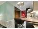 Well-equipped kitchenette with sleek stainless steel appliances and bar seating at 4381 Flamingo Rd # 2612, Las Vegas, NV 89103