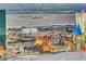 Las Vegas city view from a high vantage point overlooking McCarran Airport and the Excalibur hotel at 4525 Dean Martin Dr # 2901, Las Vegas, NV 89103
