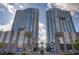 Modern high-rise condos featuring a sleek design, retail space, and landscaped surroundings at 4525 Dean Martin Dr # 2901, Las Vegas, NV 89103