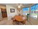 Charming eat-in kitchen area featuring bright natural light at 4650 Stoneham St, Pahrump, NV 89061
