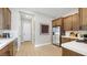 Well-appointed kitchen with modern appliances and plenty of counter space at 490 Carter House Ave, Las Vegas, NV 89138