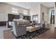 Open floorplan showcases the kitchen, living room, and seamless flow, perfect for entertaining at 5166 Stone View Dr, Las Vegas, NV 89135