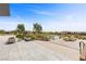 View of the patio area, complete with comfortable seating and desert views at 5166 Stone View Dr, Las Vegas, NV 89135