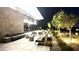 Exterior shot of the patio featuring comfortable seating and desert landscaping at 5166 Stone View Dr, Las Vegas, NV 89135