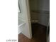 Walk-in closet featuring shelving, offering plenty of storage space at 5308 La Quinta Hills St, North Las Vegas, NV 89081