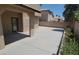 Spacious outdoor patio area at 5509 Big Sky Ln, Las Vegas, NV 89149
