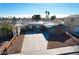 Charming single-story home with well-kept landscaping, solar panels, and a spacious driveway at 5817 Rae Dr, Las Vegas, NV 89108
