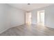 This spacious bedroom includes a walk-in closet and en-suite bathroom at 6871 Tamarus St # 204, Las Vegas, NV 89119