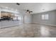 Living room featuring tile floors and modern appliances and fixtures at 839 Benita Pl, Boulder City, NV 89005