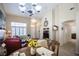 Spacious living area with abundant natural light, high ceilings, and an open layout at 8437 Cinnamon Hill Ave, Las Vegas, NV 89129