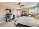Large main bedroom with space for an office, great natural light, and neutral decor at 9192 Moose Country Pl, Las Vegas, NV 89178