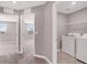 Practical laundry area with modern appliances and ample space for chores at 9330 Brookmont Ave, Las Vegas, NV 89149