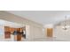 Open floorplan featuring living room and kitchen at 1008 New Creek Ave, Henderson, NV 89015