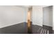 This bedroom features hardwood floors and a closet at 10315 Turia Gardens Rd, Las Vegas, NV 89135