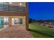 Outdoor living boasts a covered patio, landscaped lawn, and views at 12367 Aster Hills Ave, Las Vegas, NV 89138