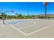 Community basketball court with multiple hoops, mountain views, and well-maintained pavement at 12404 Aster Hills Ave, Las Vegas, NV 89138