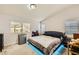 Modern bedroom with large windows offering plenty of natural light at 1905 Dakota Hills Ave, Las Vegas, NV 89123