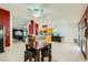 Large open-concept space featuring a bright kitchen and living room at 1905 Dakota Hills Ave, Las Vegas, NV 89123