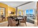 Cozy living area has city views, comfortable seating, and stylish decor at 2000 N Fashion Show Dr # 5326, Las Vegas, NV 89109