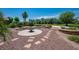 Expansive backyard with desert landscaping, water features, and a natural setting at 2505 Links Dr, Laughlin, NV 89029