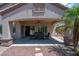 View of covered patio, perfect for grilling and enjoying the backyard at 2505 Links Dr, Laughlin, NV 89029
