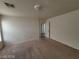 This bedroom has two large windows and closet access at 2711 Morning Break Ct, Las Vegas, NV 89142