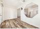 Bright living room featuring wood-look floors and lots of natural light at 2836 Linkview Dr, Las Vegas, NV 89134