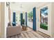 Sunroom with hardwood floors, neutral walls, and ample natural light at 2836 Linkview Dr, Las Vegas, NV 89134