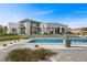 Modern home exterior showcasing desert landscaping and swimming pool at 4050 N Tomsik St, Las Vegas, NV 89129
