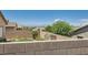 This view overlooks the surrounding neighborhood and the city skyline beyond at 498 Pebble Run Ave, Henderson, NV 89011
