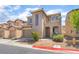 Charming two-story home with a private balcony and attached one car garage at 6260 Castle Kennedy St, Henderson, NV 89011