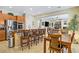 A great layout features a seamless flow between the kitchen, breakfast nook and living areas at 6440 Bristlebird St, North Las Vegas, NV 89084