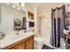 A full bath includes all basic needs at 9024 Starmount Dr, Las Vegas, NV 89134